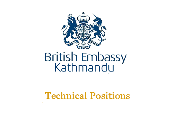 Vacancy Announcement at British Embassy