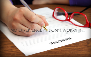 Resume Writing for Job Seekers with No Experience