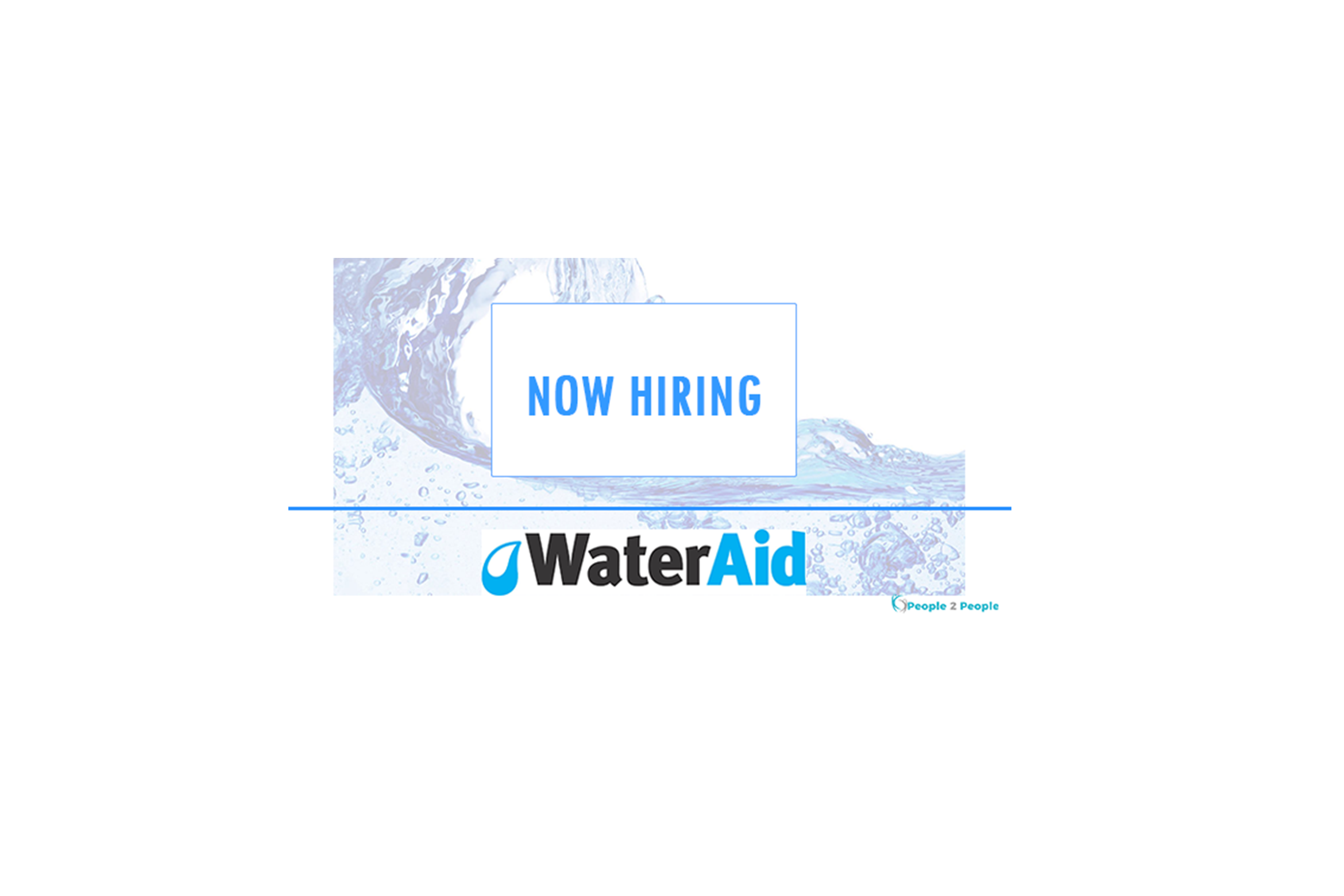 Career Opportunity at Water Aid Nepal